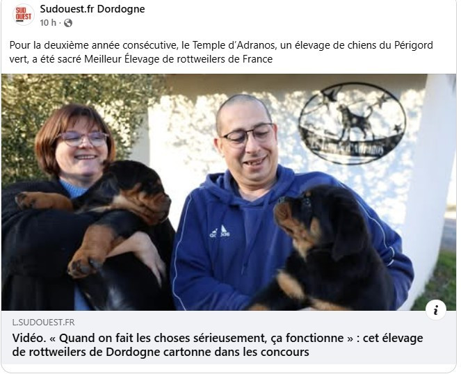 On parle de nous dans la presse!